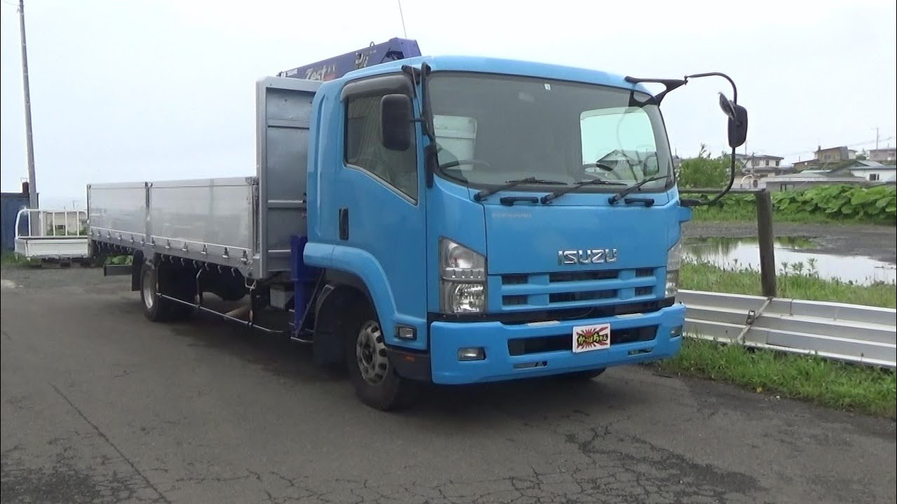 【１０回 最終回】４トン車にクレーンを取付けます。いすゞフォワード編！