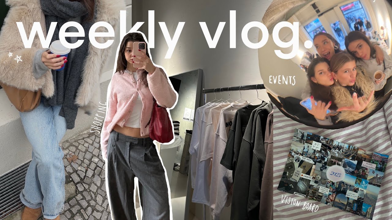 a week in my life | uni, arbeit und leben balancieren | realtalk | events & quality time