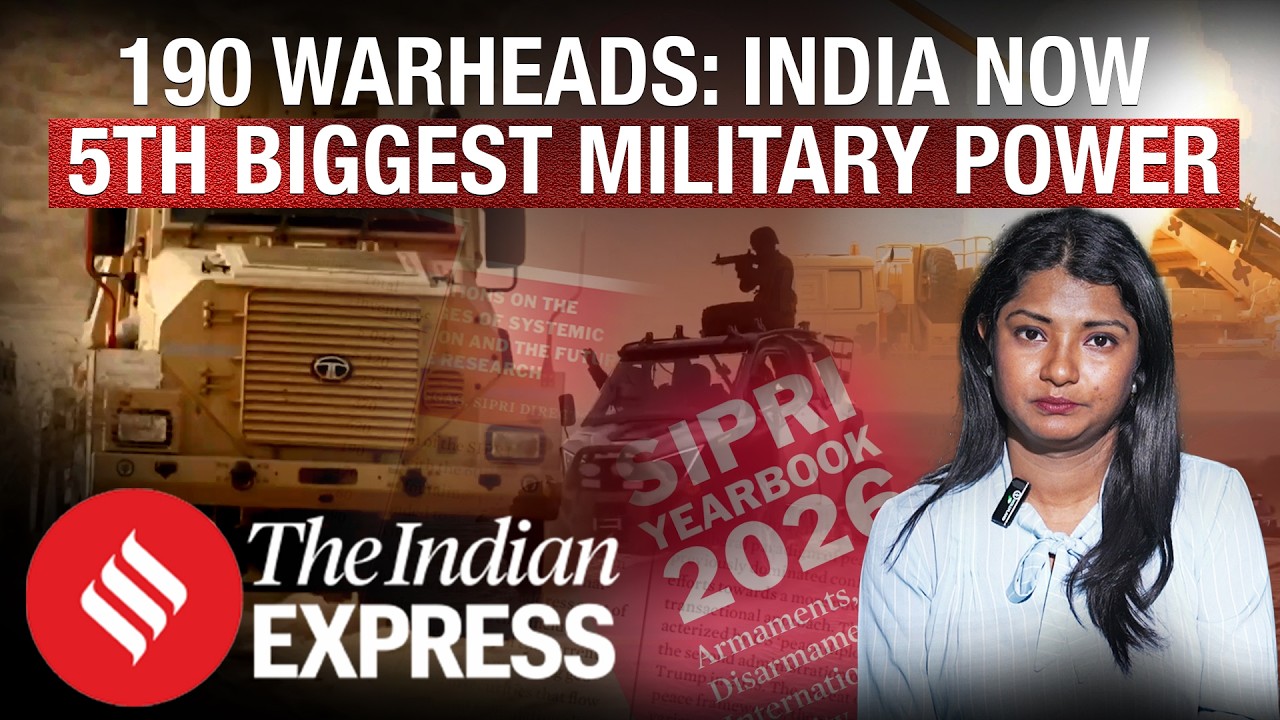 India Now World&rsquo;s 5th Biggest Military Power With 190 Warheads