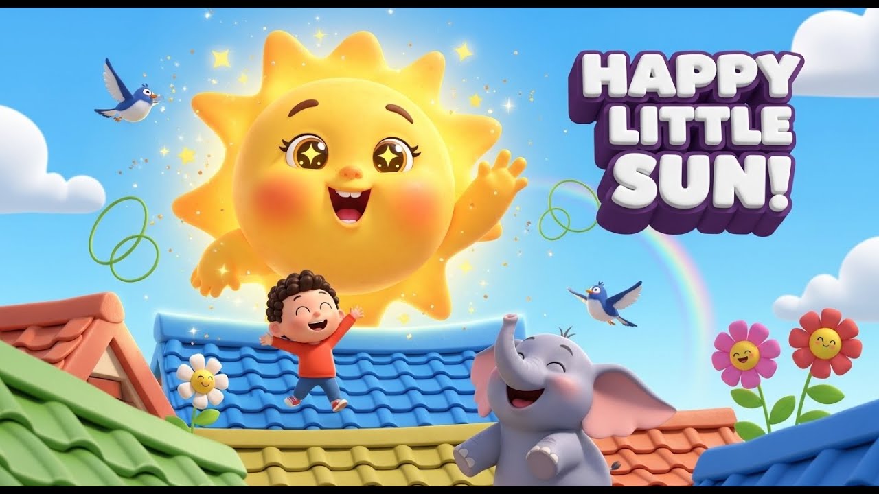 Happy Little Sun ☀️ | Fun Morning Song for Kids