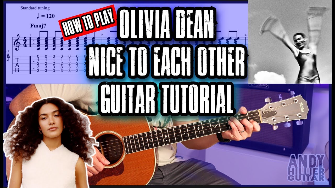 Olivia Dean - Nice To Each Other | Guitar Tutorial (Full Song Chords)