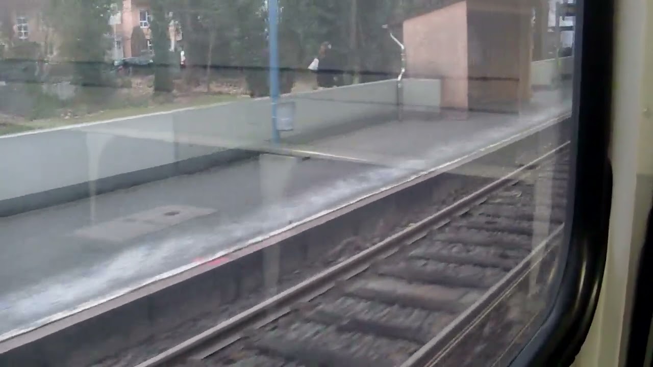 Bonn U Bahn Stadtbahn mit Linie 66 von Königswinter Longenburg bis Bonn Rheinaue Mitfahrt