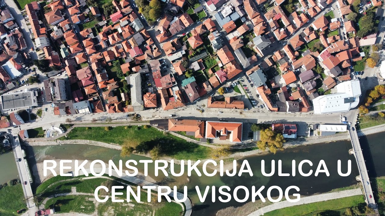 Rekonstrukcija ulice Alije Izetbegovića u Visokom - prvi dan radova 28.10.2024. © boojan