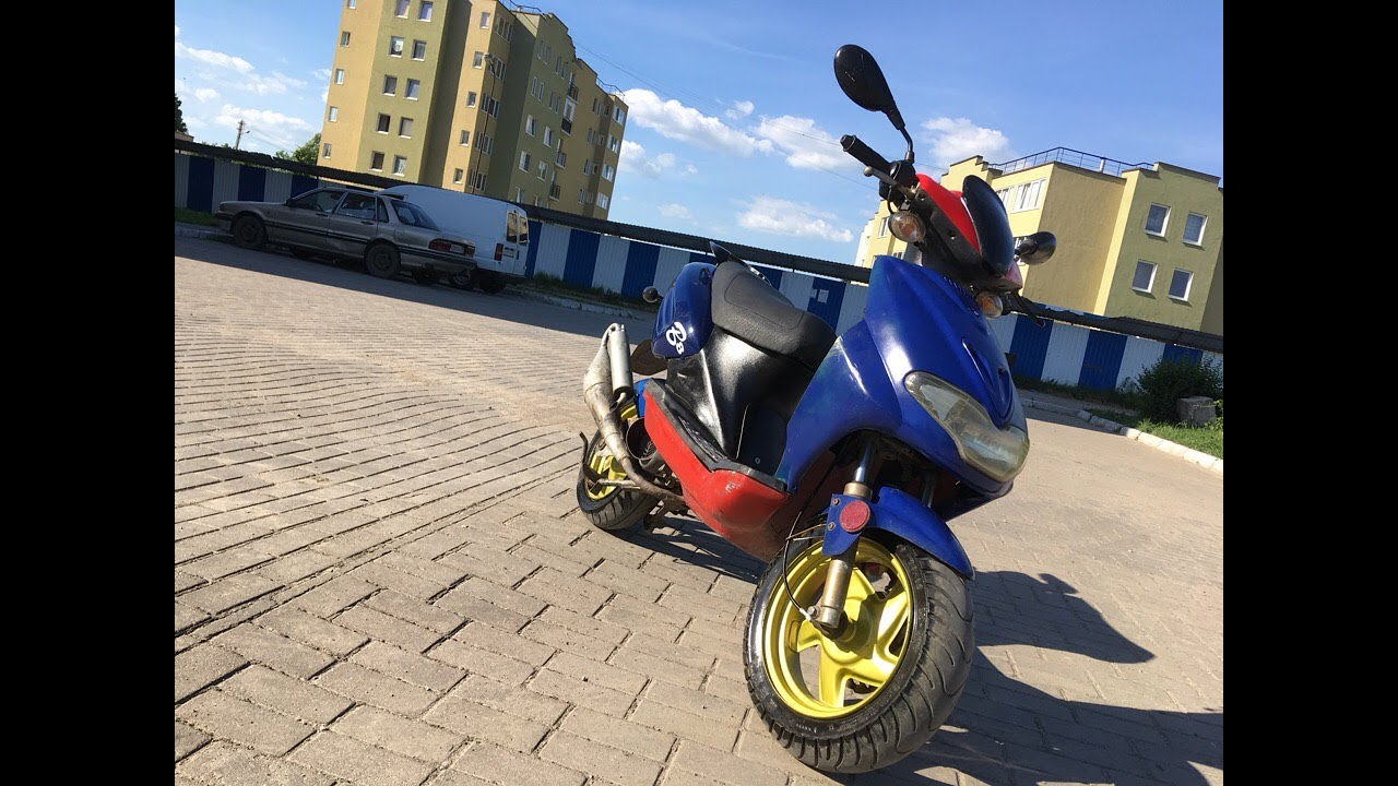 Обзор скутера Keeway ry8