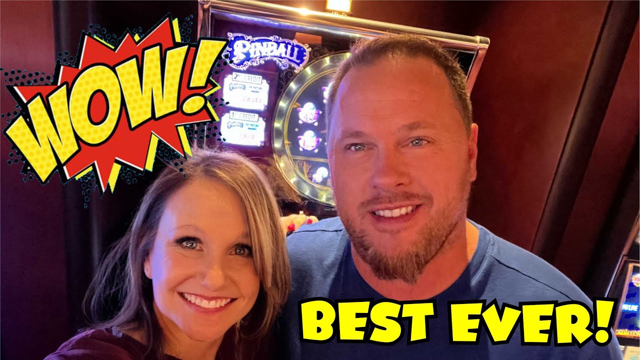 Our BEST PINBALL High Limit Slot Machine Session EVER! Witness BONUS After BONUS