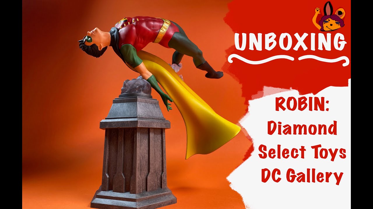 ROBIN: DIAMOND SELECT TOYS DC Gallery Figure | UNBOXING