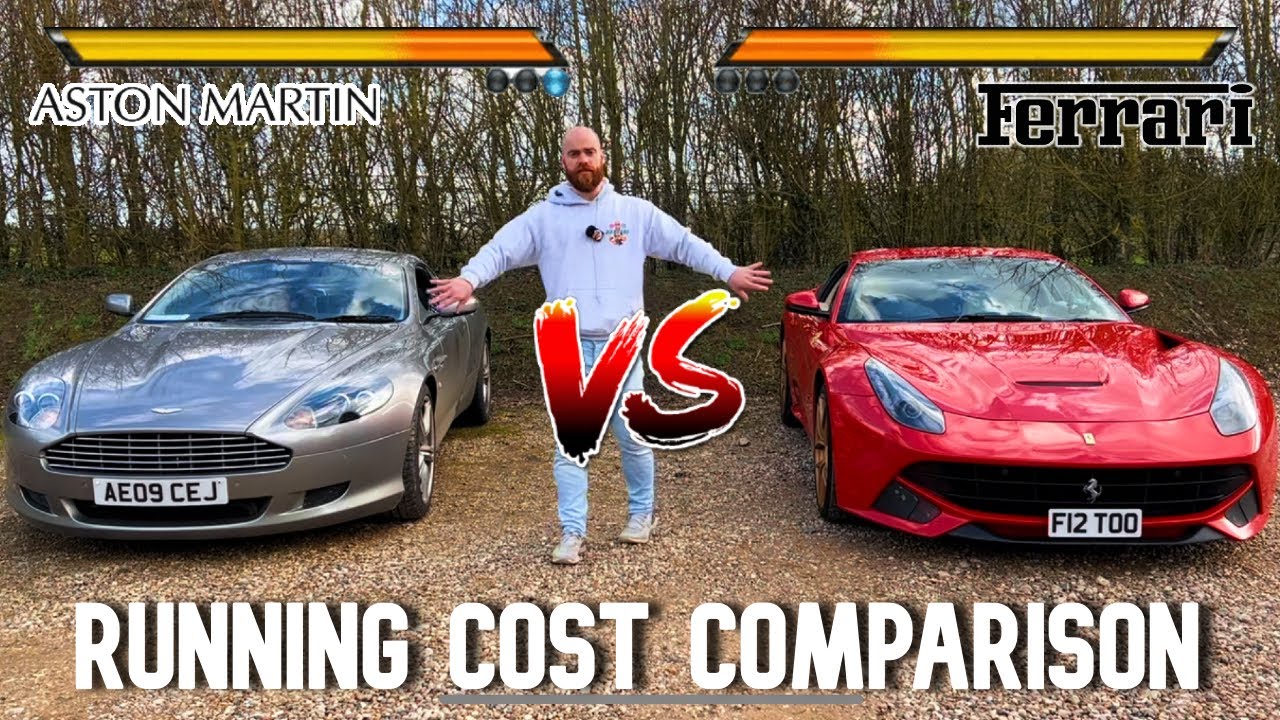 Aston Martin Vs Ferrari 12 Months Ownership Cost Comparison