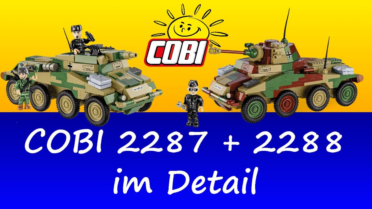 Cobi 2287 + 2288 im Detail - Super-Bricks