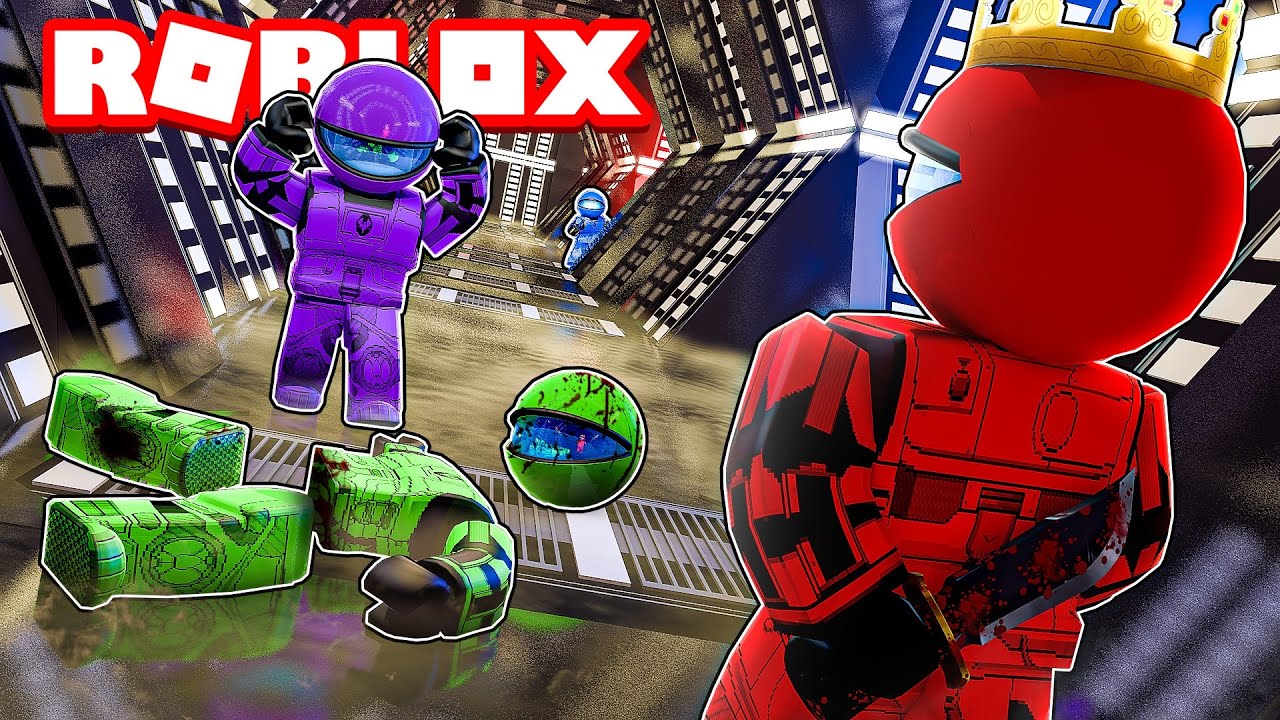 Playing AMONG US in ROBLOX but I was the KILLER
