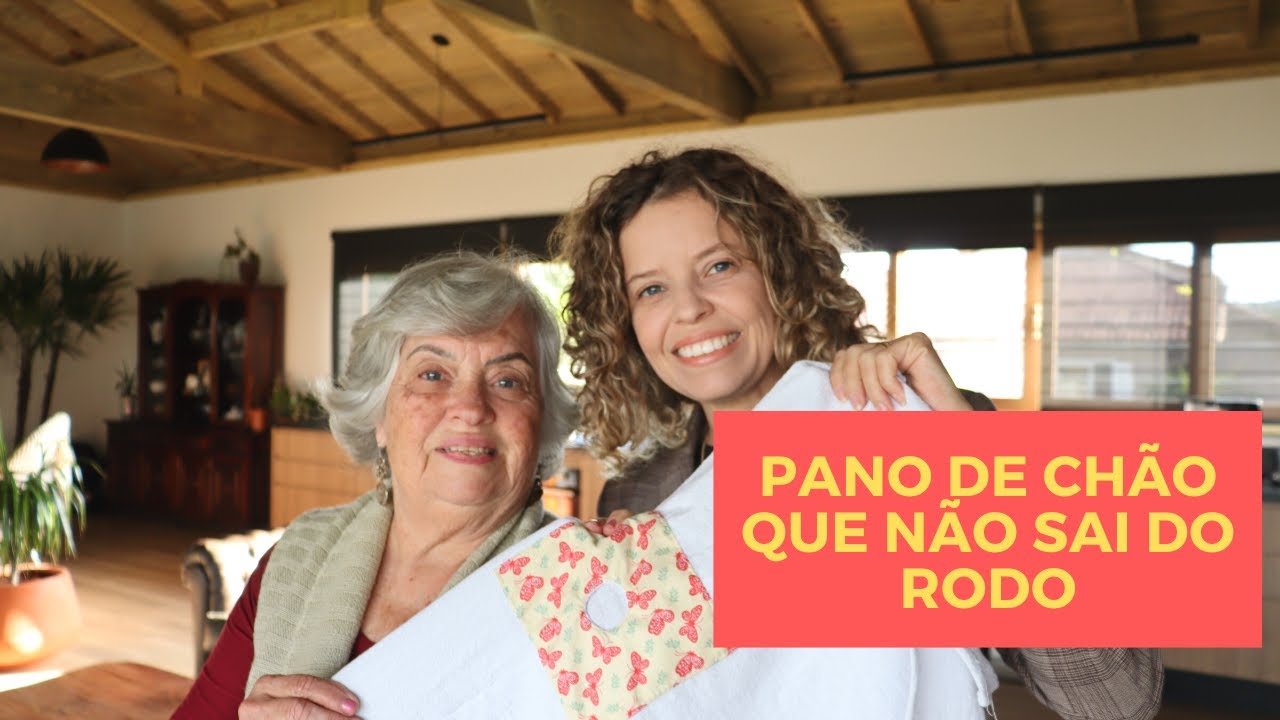 Pano de chão que não sai do rodo