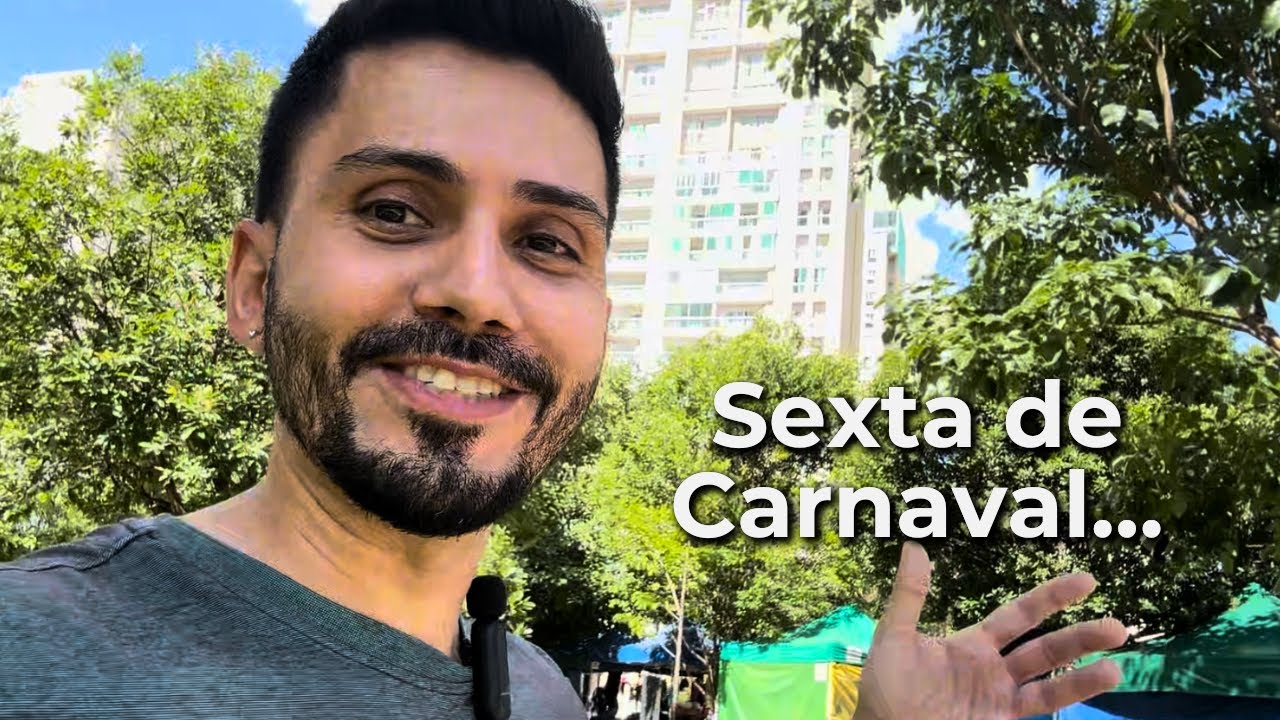 Sexta-feira de Carnaval Sozinho | Passeando por Águas Claras e Pensando na Vida