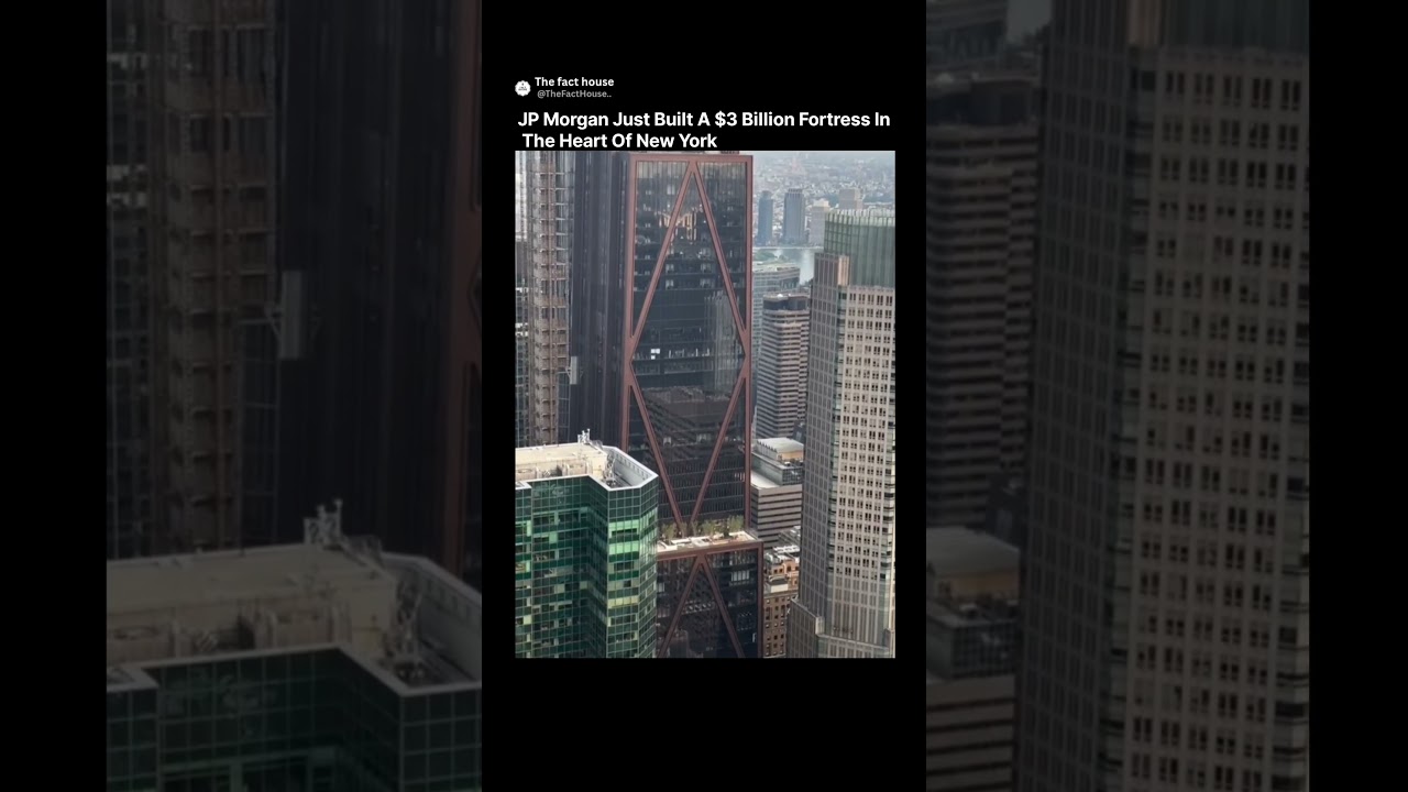 🏦 JP Morgan&rsquo;s $3B New York Fortress!