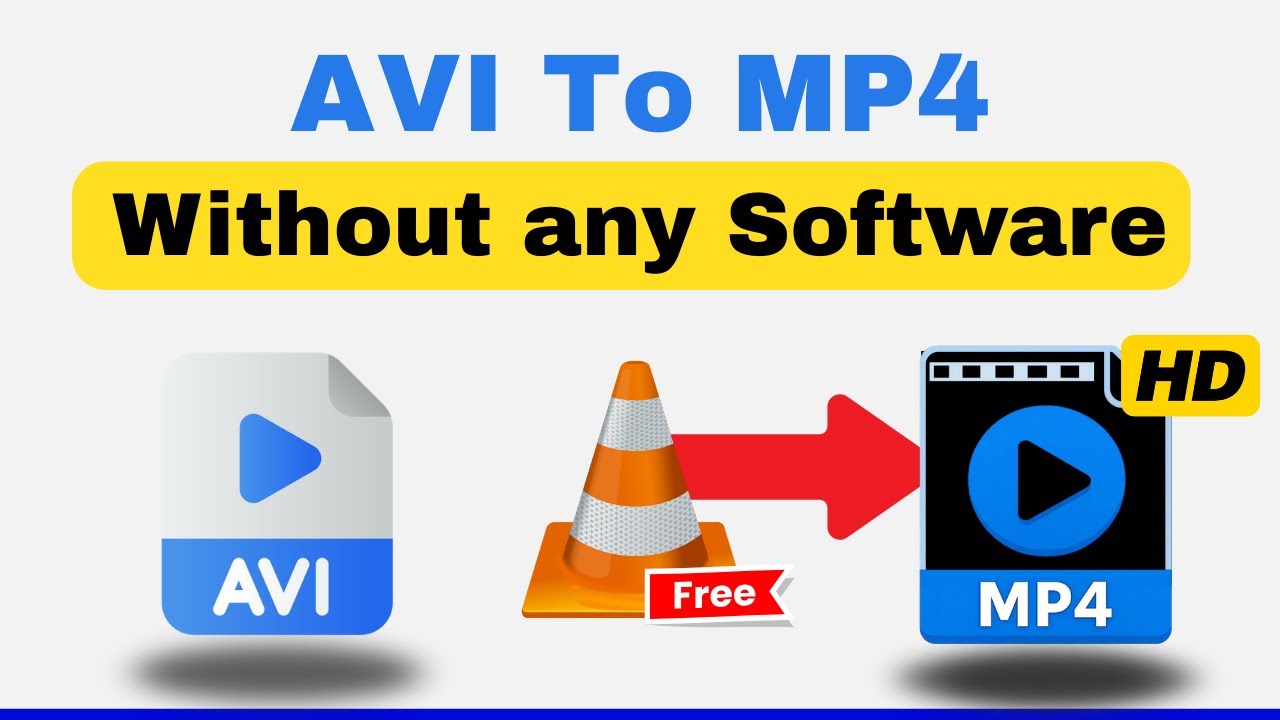 How to Convert AVI to MP4 Using VLC | VLC Media Player Se AVI Ko MP4 Mein Kaise Convert Kare