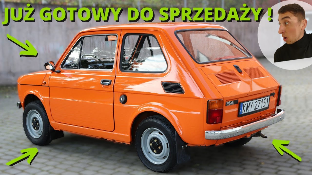 (PRAWIE) NOWY MALUCH → odbieranie z czyszczenia → naprawa → PREZENTACJA