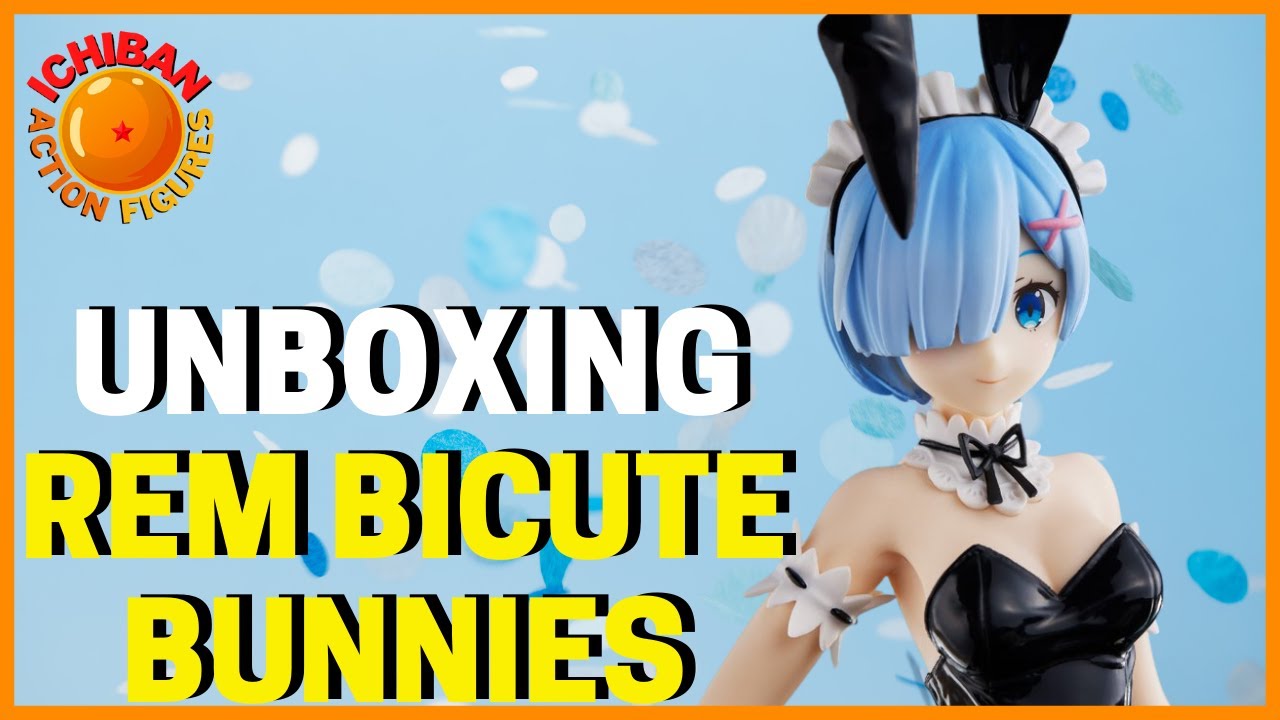 REM BICUTE BUNNIES UNBOXING/REVIEW RE:ZERO PT-BR