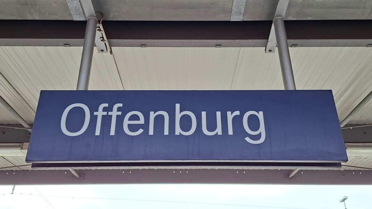 Zugverkehr in Offenburg feat. Baureihe 101