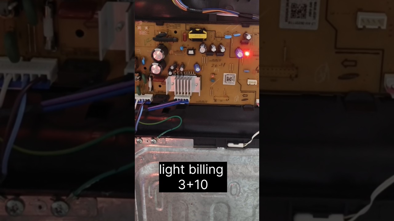 Samsung inverter Refrigerator PCB light Blinking #compressor not work #Shots