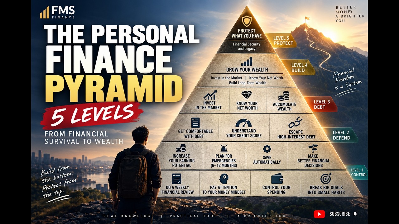 EP#32: 5 Levels From Financial Survival to Wealth #PersonalFinance #MoneyManagement #moneysavingtips