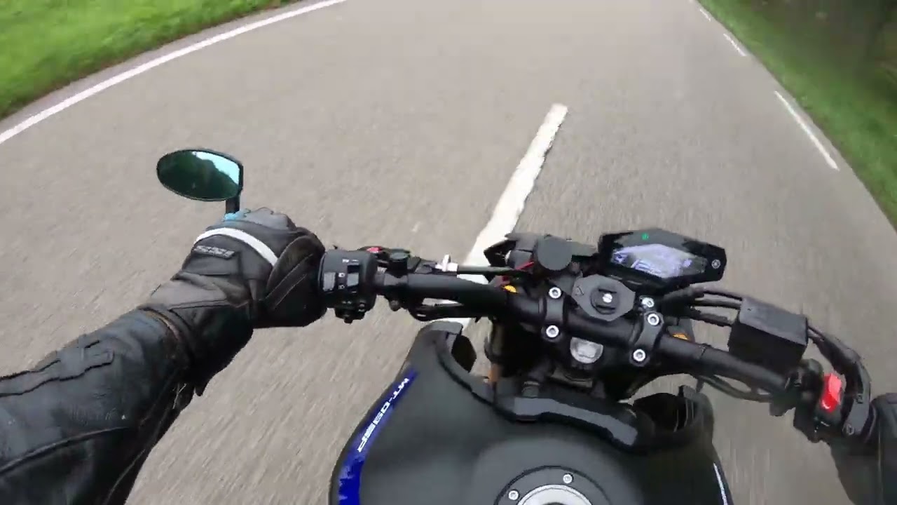 Yamaha MT-09 SP - Autumn ride The Netherlands