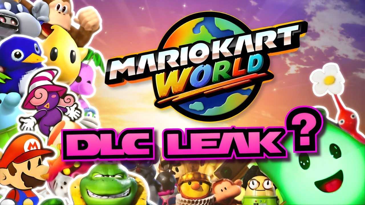 Утечка информации о новом DLC для Mario Kart World в 2027 году?!