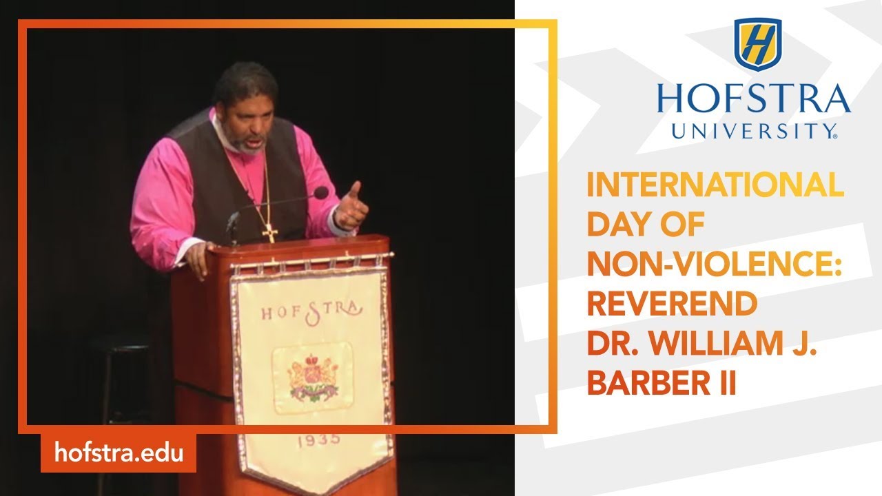 International Day of Non-Violence: Reverend Dr. William J. Barber II