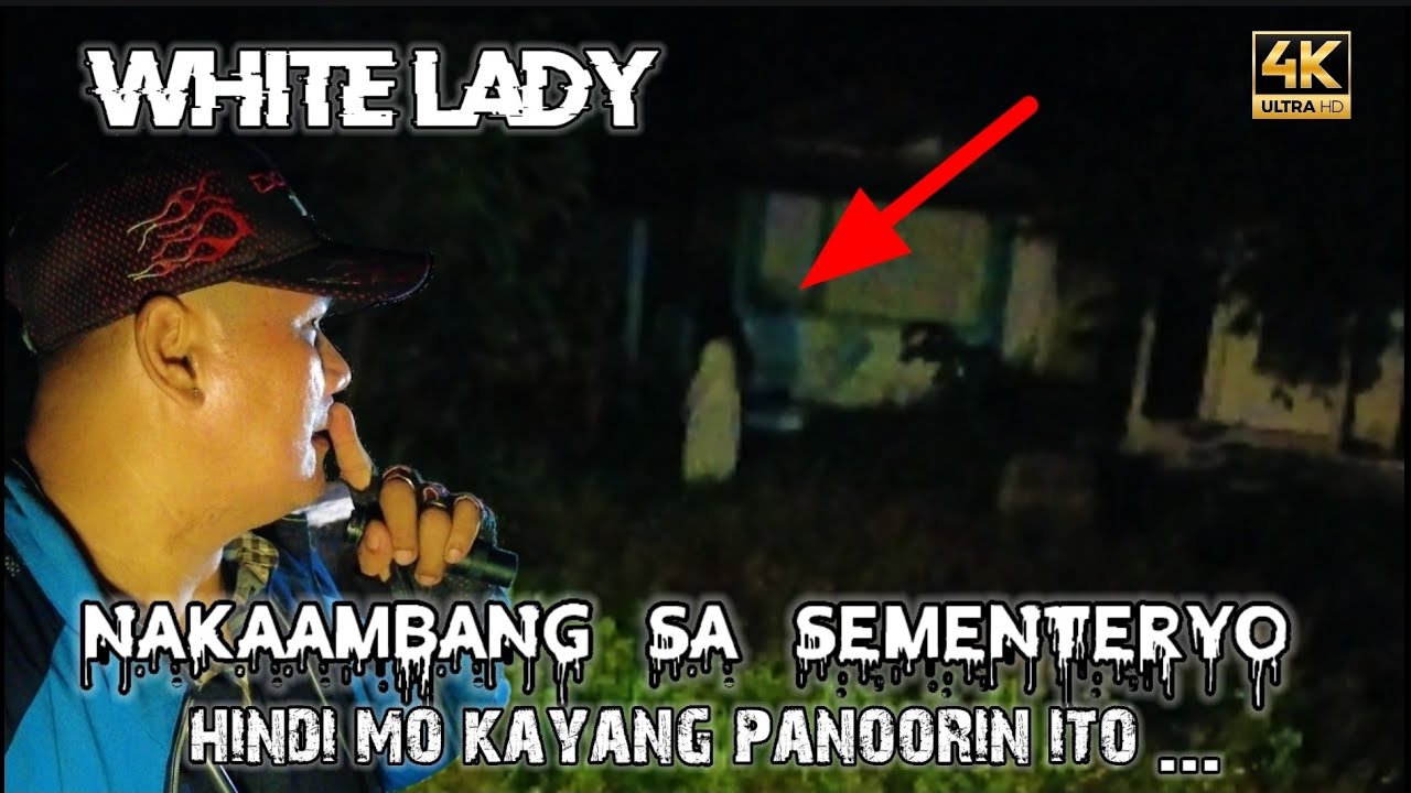 WHITE LADY NAKAAMBANG SA SEMENTERYO hindi mo kayang panoorin ito ..