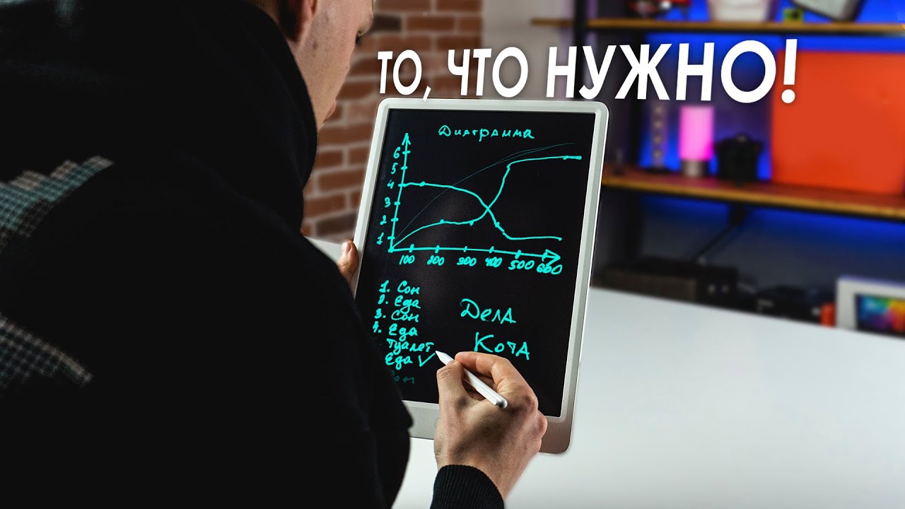КРАТКО о графическом планшете Xiaomi Mi Writing Tablet 13.5