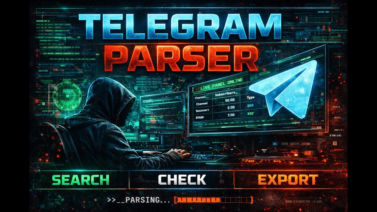 Telegram Parser 2025 &mdash; Парсер каналов и групп с LIVE веб-панелью | Python + FastAPI