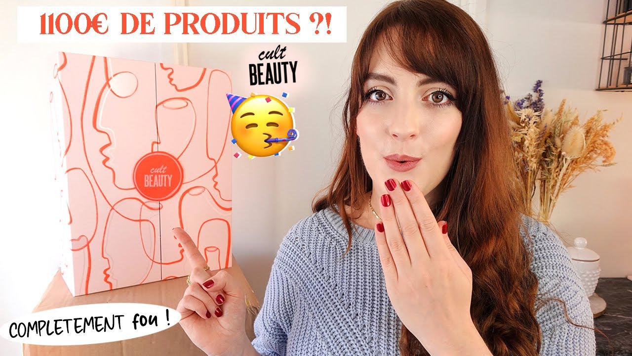 LA FOLIE 🤩 Le MEILLEUR Calendrier 2021: Unboxing Cult Beauty (+1100€ de produits) 😱 | LOdoesmakeup