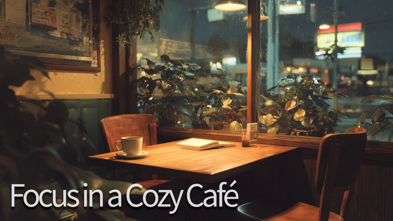 Focus in a Cozy Café | 作業に集中できるカフェピアノBGM