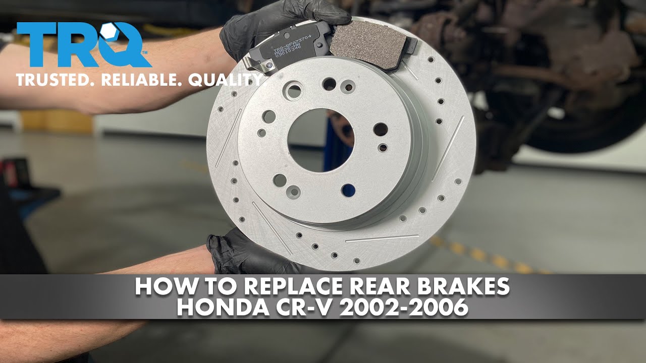 How to Replace Rear Brakes 2002-2006 Honda CR-V