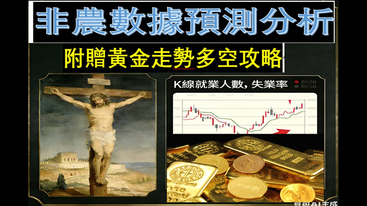 非農數據前瞻分析，附贈具體操作攻略！叠加耶穌受難日，黃金巨震走勢預測，多空機會大揭秘！       1.过往行情回顾。2.決定金價走勢的最新重大消息解讀，3.道氏理論+斐波那契給出的明確多空信號