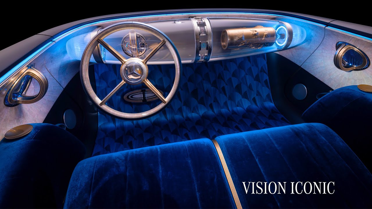 Mercedes Vision Iconic &ndash; Perfect Blend of Luxury & Cutting-Edge Tech