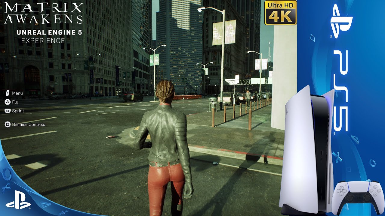 The Matrix Awakens Unreal Engine Experience Tech Demo 4K | PlayStation 5