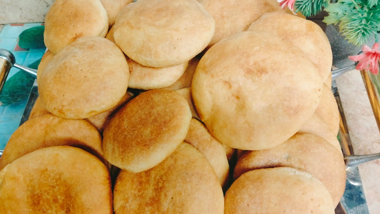 طريقه عمل القرص الطريه بكيلو دقيق دفىء البيت  ريحتها روعه وبطريقة سهلة جدا