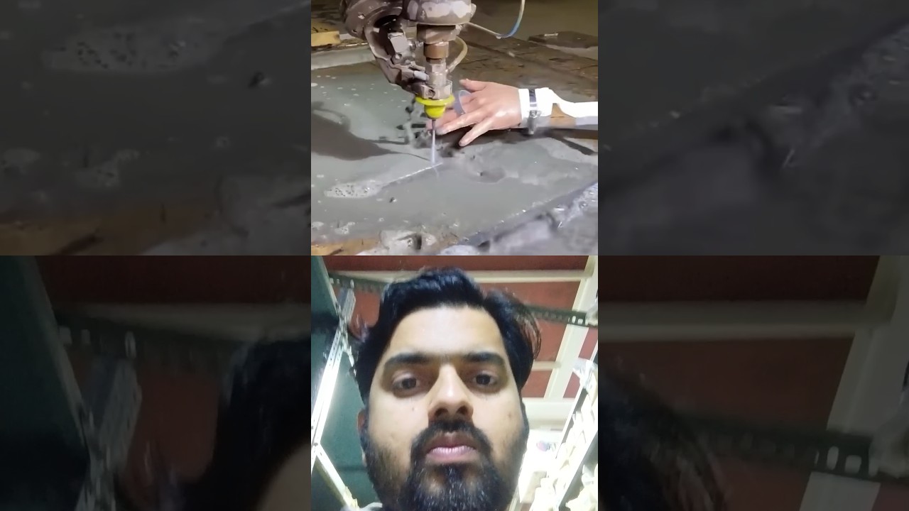 water cutting machine 😲 