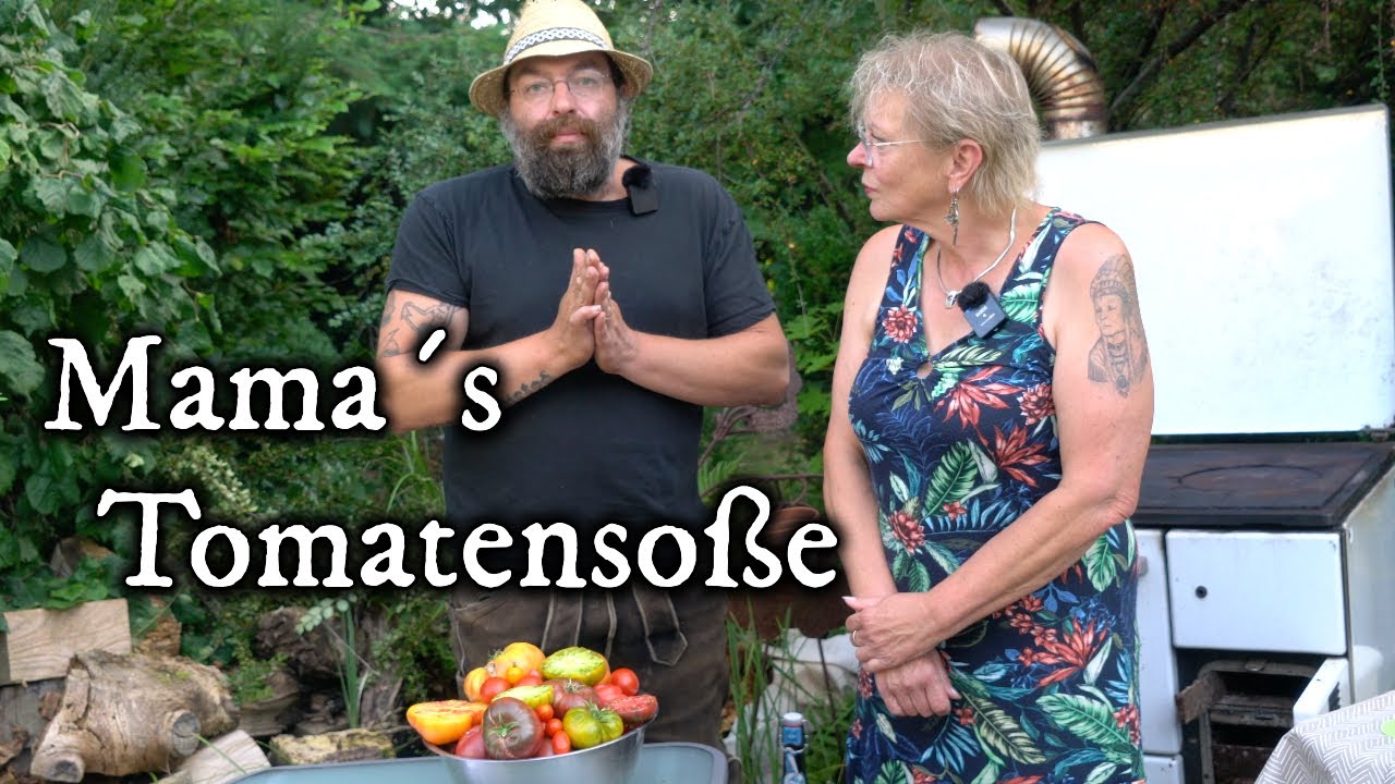 Tomatensoße ala Mama und Tomatensamen einfach sammeln