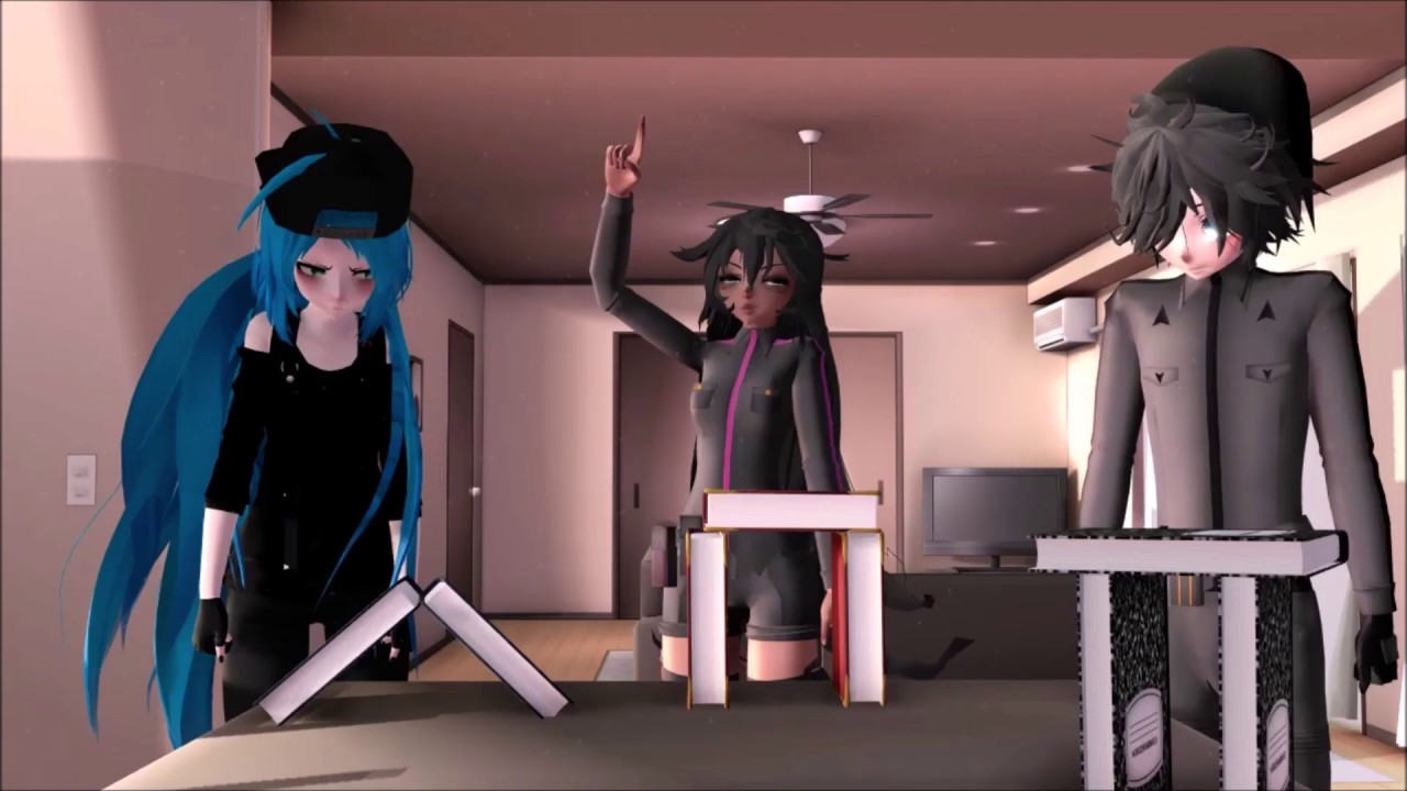 MMD try not to laugh