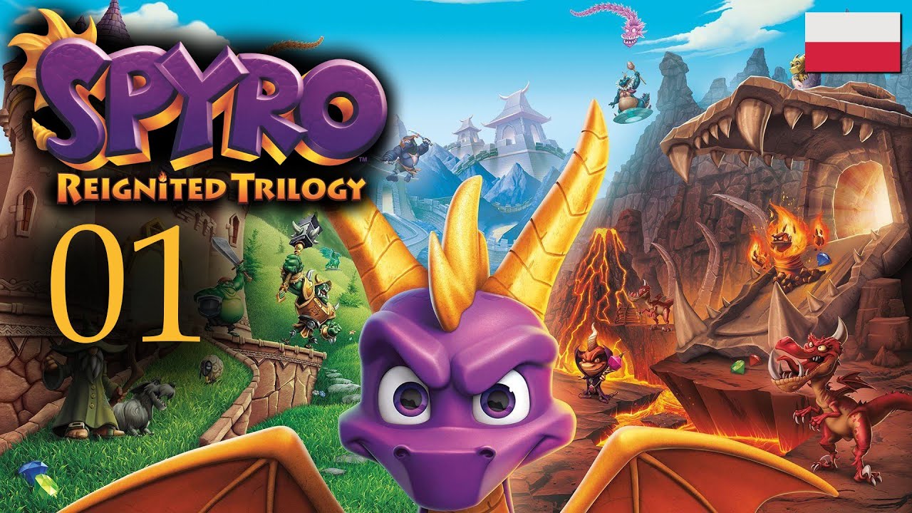 ZAGRAJMY W SPYRO REIGNITED TRILOGY (PC) #1 - RIPTO'S RAGE! - ODCINEK 1 (100%)