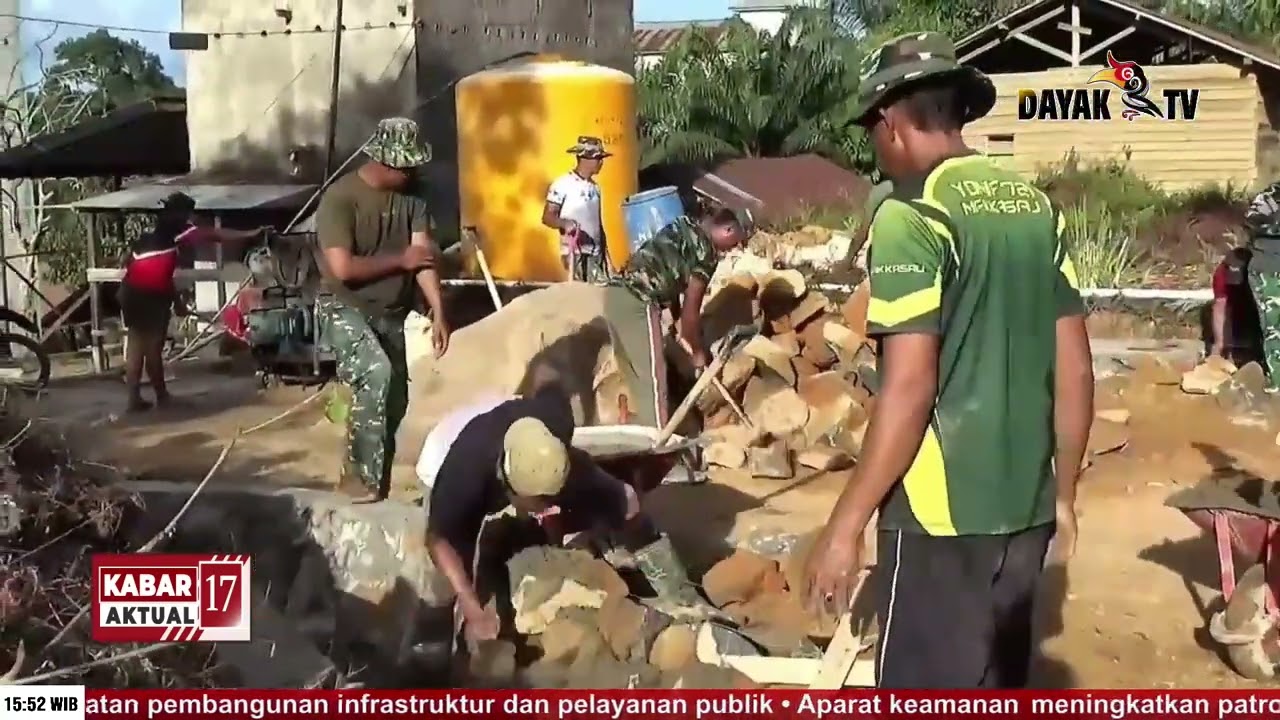 PROGRAM TMMD RAMPUNGKAN PEMBANGUNAN SIRING DRAINASE SEPANJANG 300 METER   KABAR 17