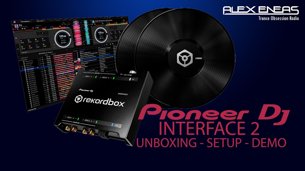 Pioneer DJ Interface 2 | Digital DJing with Technics 1210 Mk 2 | UNBOXING, SETUP & DEMO
