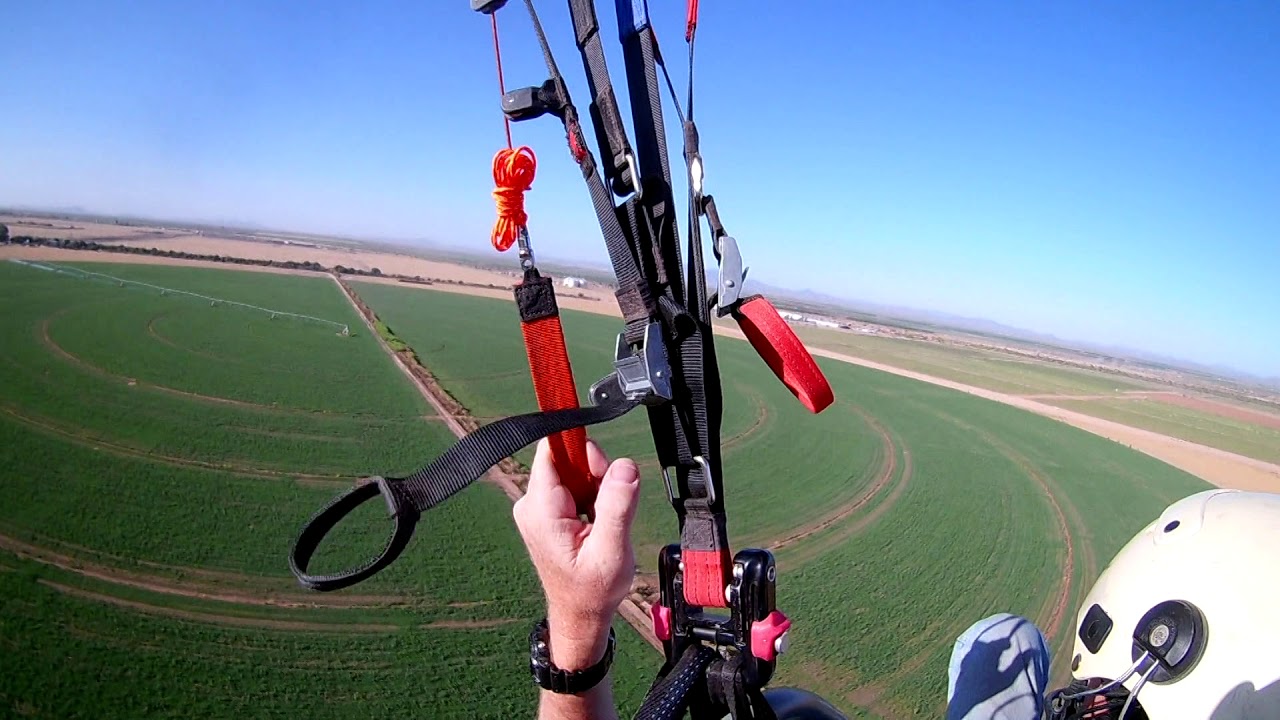 Paramotor Trike flying