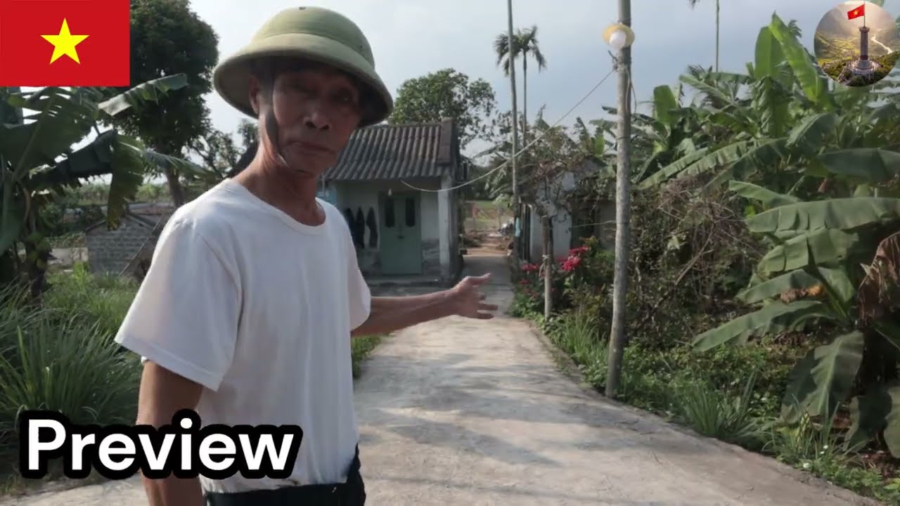 Inside Peaceful Vietnamese Village by the River: Countryside Walking Tour