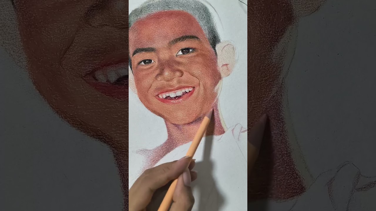 Colour pencil drawing 