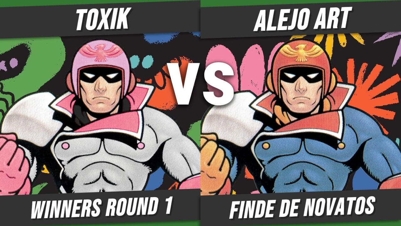 Finde De Novatos # 1 TOXIK (Hax falcon) VS  Alejo Art (Neutral falcon) Winners round 1