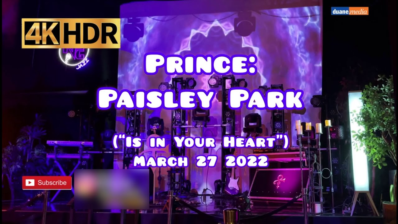 Prince. Paisley Park Tour Look Inside (2022) Chanhassen, Minnesota  @duane.PrinceDMSR