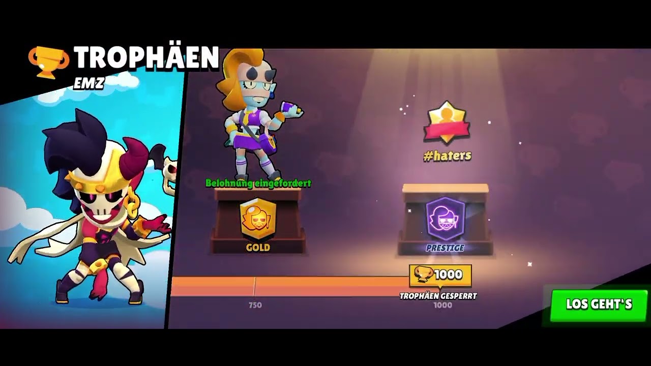 Emz pushing to 1000 (Mini Video)#brawlstars 