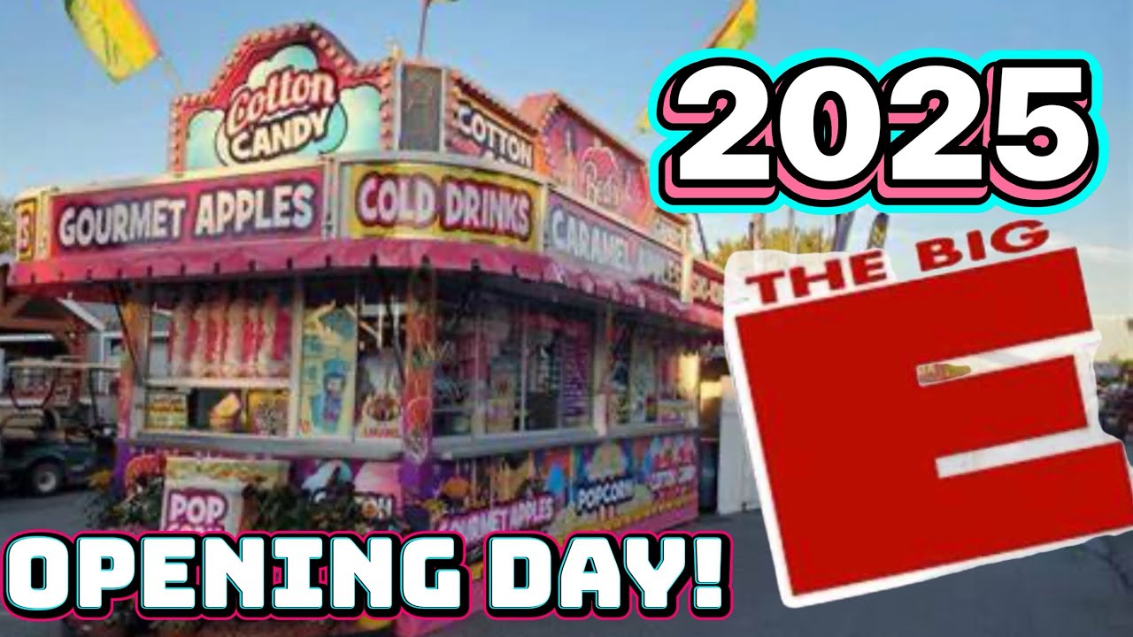 Big E 2025 Opening Day | Food, State Pavilions & The Big E Fair Walkthrough