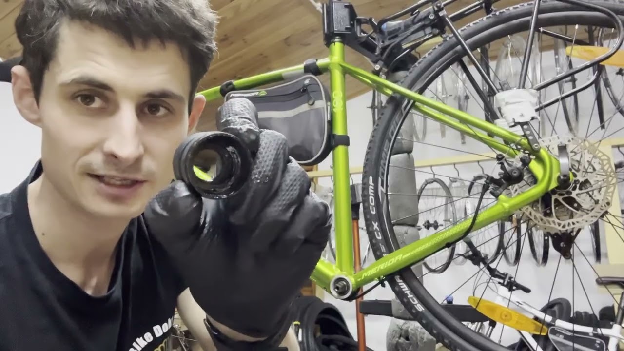 Suport na kwadrat montaż i demontaż w ramie gravel [Bike Doktor 2.0]