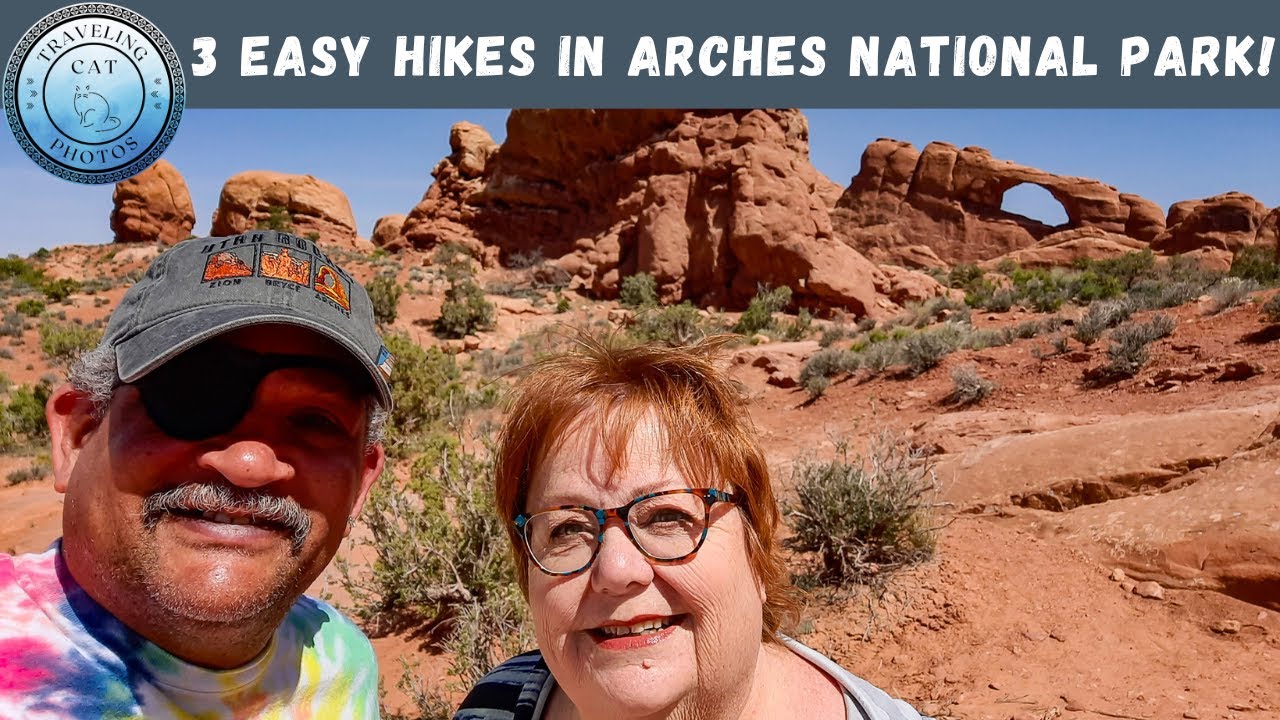 3 EASY hikes in Arches National Park